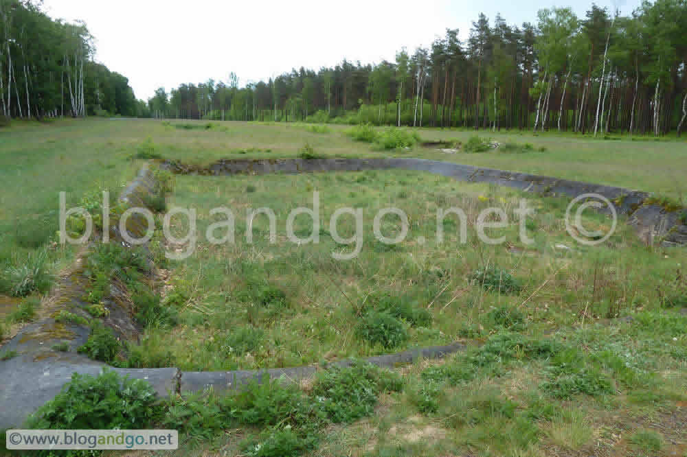 Belsen - Water basin in Cookhouse Row